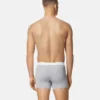 Bavlněné dlouhé boxerky s žebrováním Bavlněné dlouhé boxerky s žebrováním