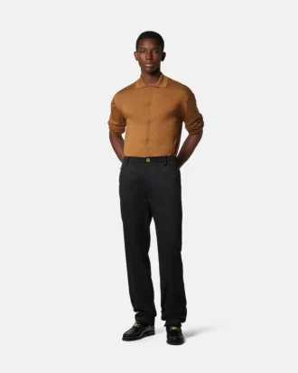 Bavlněné gabardénové chino kalhoty