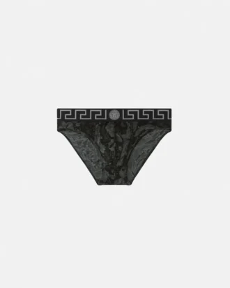 Bavlněné jersey kalhotky s potiskem Jacquard
