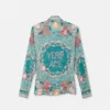 Bezrukávové tričko s potiskem Safety Pin Underwater Barocco Draped Shirt Bezrukávové tričko s potiskem Safety Pin Underwater Barocco Draped Shirt