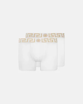 Dlouhé boxerky Greca Border, 2 ks