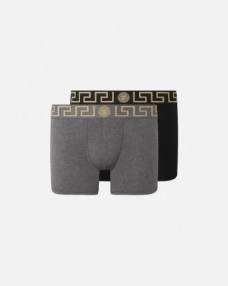 Dlouhé boxerky Greca Border, 2 ks