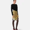 Drapovaná midi sukně Cheetah Foulard Drapovaná midi sukně Cheetah Foulard