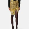 Drapovaná midi sukně Cheetah Foulard Drapovaná midi sukně Cheetah Foulard