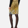 Drapovaná midi sukně Cheetah Foulard Drapovaná midi sukně Cheetah Foulard