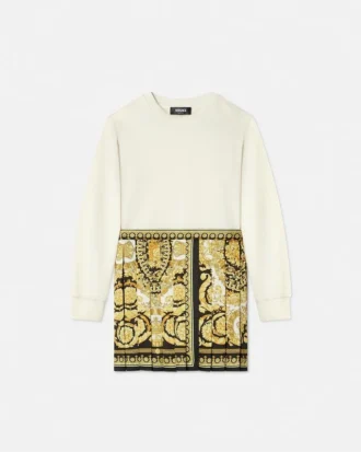 Dětské mikinové šaty Barocco Foulard