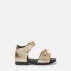 Dětské sandály Gianni Ribbon Metallic