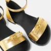 Dětské sandály Gianni Ribbon Metallic