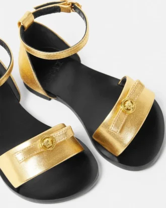 Dětské sandály Gianni Ribbon Metallic