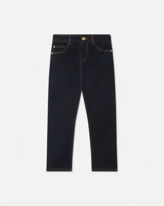Dětské vyšívané skinny džíny