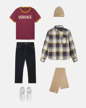 Dětské vyšívané skinny džíny