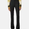 Elastické slim kalhoty z vlněného gabardénu Elastické slim kalhoty z vlněného gabardénu