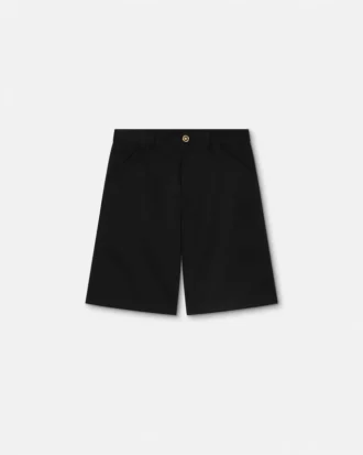 Gabardénové cargo šortky Gabardénové cargo šortky