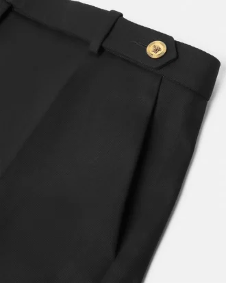 Gabardénové pánské šortky