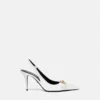 Gianni Ribbon Lakované sandály s páskem 85 mm Gianni Ribbon Lakované sandály s páskem 85 mm