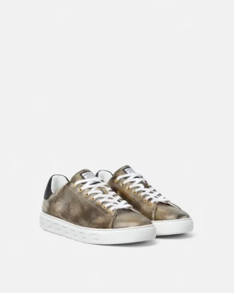 Greca Sneakers s efektem ještěrčí kůže