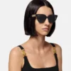 Greca Sunglasses Strass Butterfly