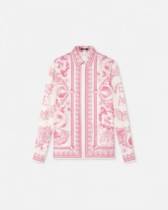 Hedvábná košile Barocco Silk