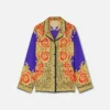 Hedvábná košile Cheetah Barocco Silk