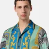Hedvábná košile Versace Safari Hedvábná košile Versace Safari