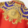 Hedvábné minišaty s kočičím potiskem Barocco Silk