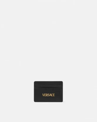 Kožený držák na karty Versace Tag Kožený držák na karty Versace Tag