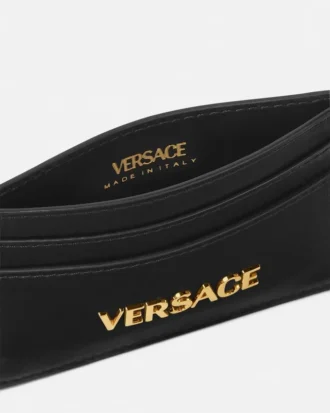 Kožený držák na karty Versace Tag Kožený držák na karty Versace Tag