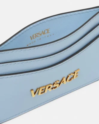 Kožený držák na karty Versace Tag