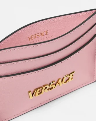 Kožený držák na karty Versace Tag Kožený držák na karty Versace Tag