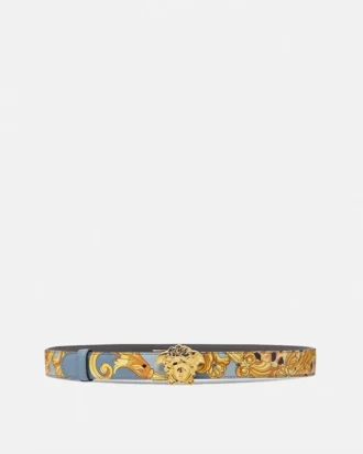 Kožený opasek Cheetah Foulard La Medusa 3 cm