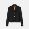 Krátké kabátové sako z gabardénu Krátké kabátové sako z gabardénu