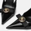 Lodičky Gianni Ribbon z lakované kůže 110 mm Lodičky Gianni Ribbon z lakované kůže 110 mm