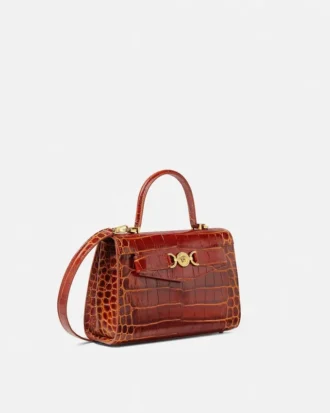 Medusa 95 Croc-Effect Top-Handle Medusa 95 Croc-Effect Top-Handle
