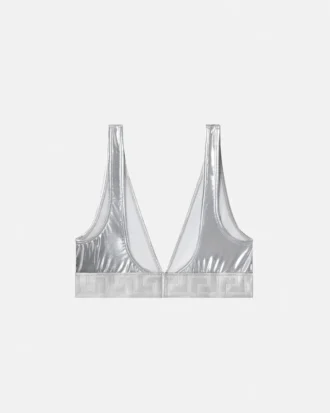 Metalické trojúhelníkové bikiny