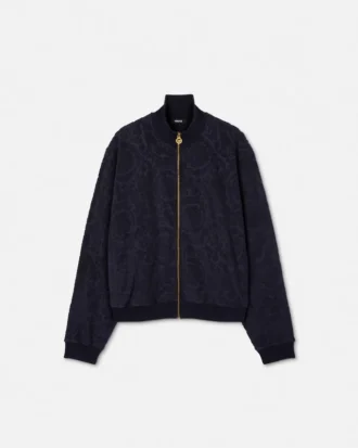 Mikina Barocco Jacquard Towel Zip