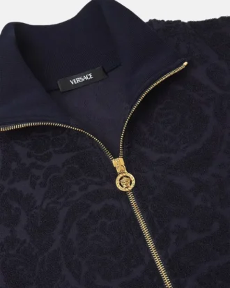 Mikina Barocco Jacquard Towel Zip