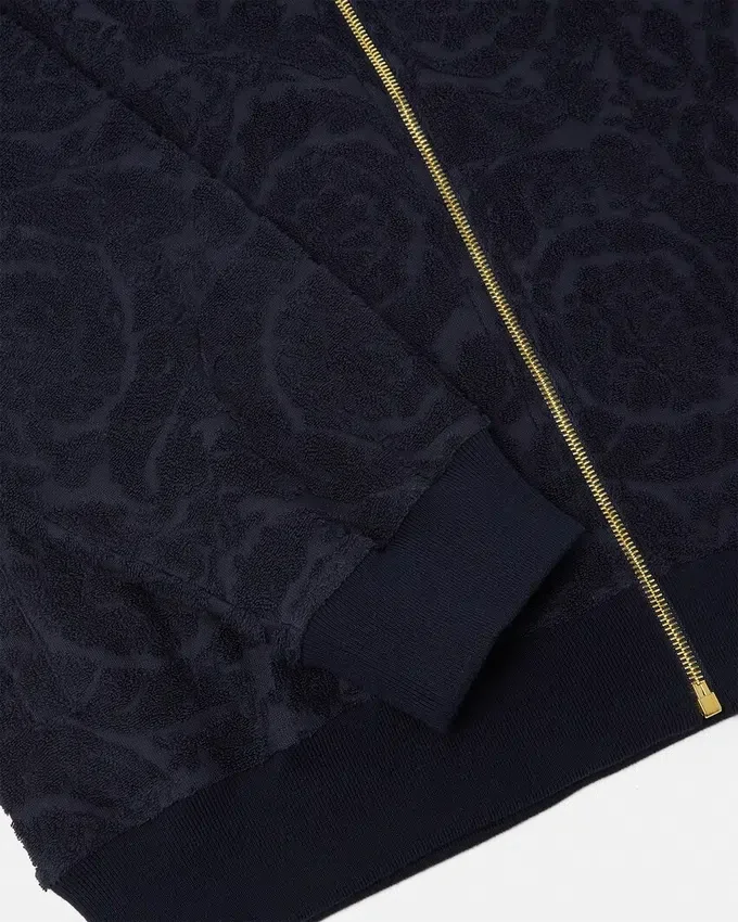 Mikina Barocco Jacquard Towel Zip Mikina Barocco Jacquard Towel Zip