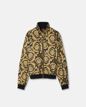 Mikina Barocco Jacquard Zip