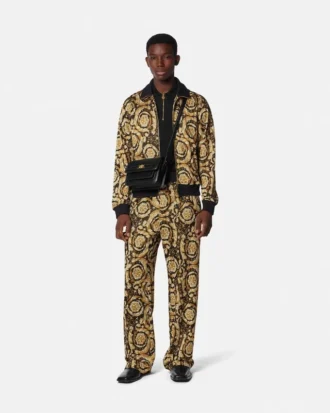 Mikina Barocco Jacquard Zip