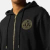 Mikina s kapucí a zipem V-Emblem Mikina s kapucí a zipem V-Emblem