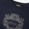 Mikina Versace Milano Kids s glitry Mikina Versace Milano Kids s glitry