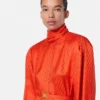 Minišaty V Allover Jacquard Silk Lavallière Minišaty V Allover Jacquard Silk Lavallière