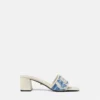 Mules Theia Raffia 55 mm