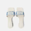 Mules Theia Raffia 55 mm