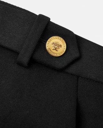 Nízké baggy kalhoty z gabardénu
