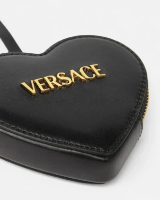 Peněženka na mince Versace Tag Nappa