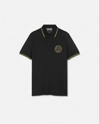 Polo tričko s vyšívaným logem V-Emblem