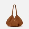 Protea Suede Shoulder Bag