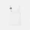 Ribbed Tank Top s barokní sponou Ribbed Tank Top s barokní sponou