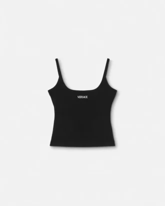 Ribbed Tank Top s logem